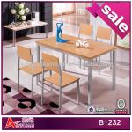 B1232 Eruopean simple style restaurant table dining sets