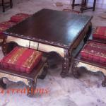 Wood restaurant furniture-DS--023