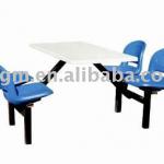 restaurant set,4 seats dining hall furniture,dinner table and chair