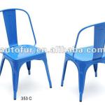 Vintage metal tolix industrial back tolix chair-353C-1