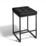 Fine Art design upholestered bar stool (square seat)