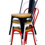 Marais wood seat Chairs-MR1234