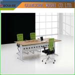 PU 180 degree soft back office with aluminium alloy legs and good image-WX-R688