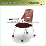 student chair with footrest and writing board