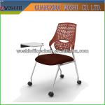 writing board student chair, meeting chair,training chair with wheels-MTM-C