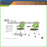 PU lacquer back conference room chair with writing board,meeting writing board chair