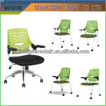 Soft armrest and 180 degree folding back hot sale office chair in China