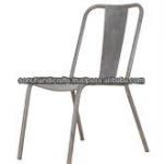 VINTAGE INDUSTRIAL IRON CHAIR-