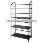 3,4,5 Tiers Metal Book Shelf Book case: 5 Tier Metal Book Shelves-IRIS5454