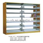 High quality double sides steel book shelf/shool furniture
