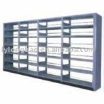 LB-009-6T metal 6 tiers book shelf, hot sale library furniture