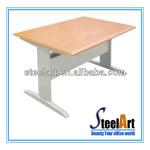 Steelart colorful metal library reading table