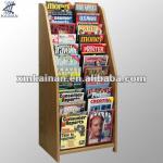 Wooden Library Corner Bookcase