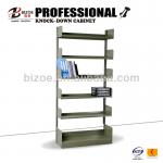 new style Top china furniture modern school bookshelf metal library bookshelf