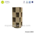 Round bookshelf/New design bookshlef/design wooden bookshelf-LOB04
