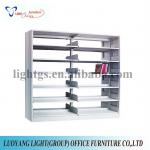 Library Metal Book Shelf with Adjustable Shelves