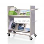 cold roller steel plate library book cart used-RE-LT2V01