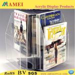 2013 hot acrylic book shelf for sale/customized acrylic book shelf for sale/acrylic book shelf for sale manufacturer-AM-MC