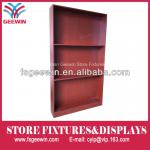 MDF 3 tier wood bookcase-GW-OF15