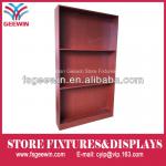 MDF 3 tier wood bookcase