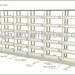 mobile shelving double sides