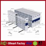 Full metal movable steel mobile filing cabinet-OMT-CM007
