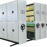 steel mass mechanical mobile shelving system