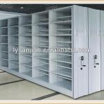 mechanical steel mobile library compact shelving