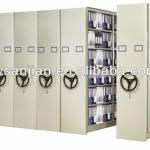 steel mass mechanical mobile shelving system