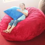 Diameter 210cm Foam bean bag ,Best-selling Soft Huge Love Sac Foam Filled Bean Bag