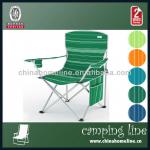 folding beach chair with side pocket CHA00042