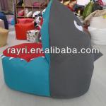 2014 new design animal shark design kids indoor and outdoor beanbag