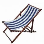 foldable wooden canvas beach chair