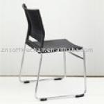 New durable black plastic chair