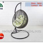 outdoor rattan hanging chair