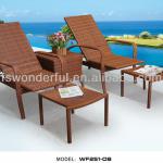 WF251-08 poolside rattan lounge chair