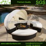 Rattan Outdoor Bed,Daybed with Canopy (WL-082)