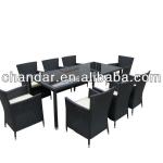 rattan furniture knock down rattan dinning chair-CH-W009 k/d