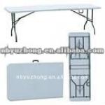 Plastic folding table