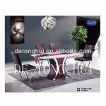 hot sale metal marble dining table and chair CT-805# Y-605#