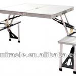 Aluminium Camping Table with chairs for outdoor use/outdoor table