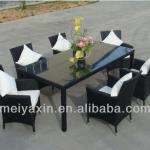 MD-145 costco aluminum dining table outdoor rattan furniture-MD-145
