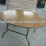 round wedding wood folding table