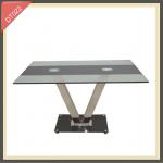 modern glass dining table set DT022-DT022