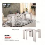 2013 NEW EXTENSION HIGHT GLOSSY WOODEN DINNING TABLE
