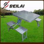 Outdoor foldable aluminium camping table