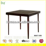2014 modern square folding wood dinning table