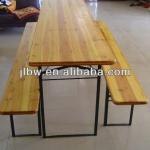 outdoor folding table set,garden beer table set,long bench and legs