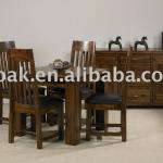solid wood extending dining table-SKD-111201