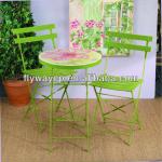 Outdoor mosaic bistro table set-FL-17205